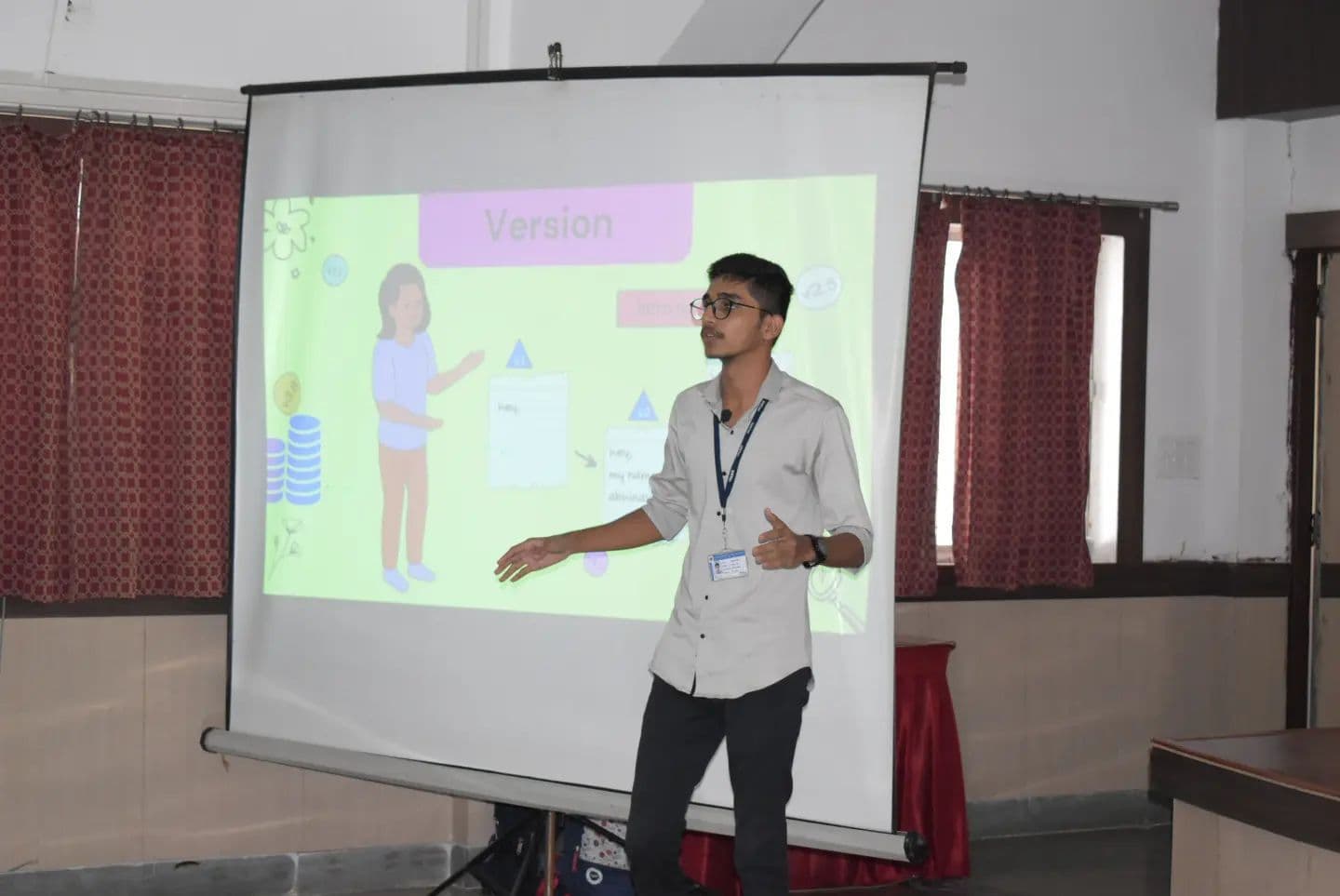 Git Grasp Git Grasp - Achievement image showing Conducted a comprehensive Git and GitHub session, demystifying version control for 150+ students. Nurturing a collaborative coding culture, empowering the next generation of tech enthusiasts. #GitEducation #TechLeadership ππ