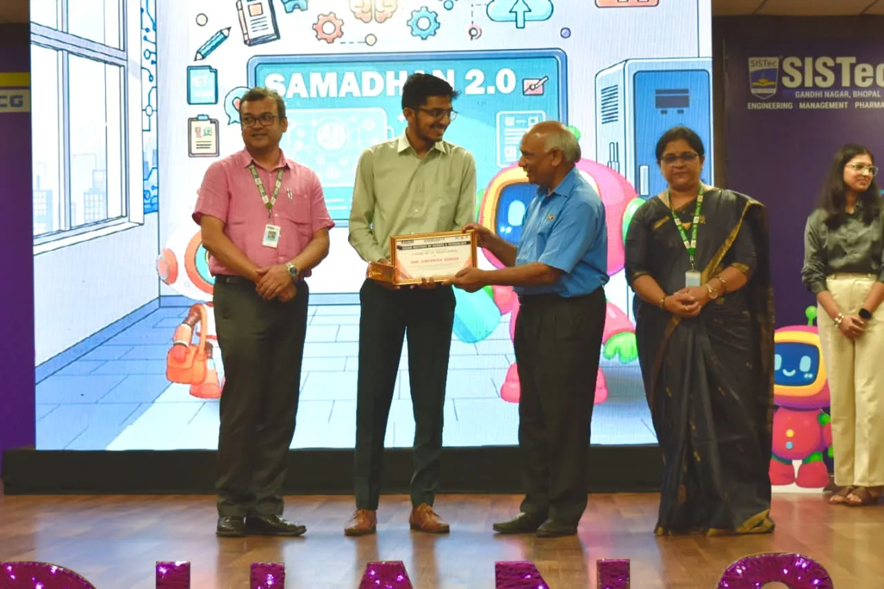 Samadhan 2.0 Hackathon Guest & Alumni Recognition Samadhan 2.0 Hackathon Guest & Alumni Recognition — achievement earned by Abhinav Singh