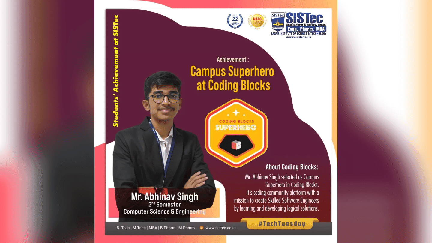 Tech Advocate Tech Advocate - Achievement image showing In my first year, I proudly served as Campus Ambassador, fostering tech camaraderie. Organized impactful events, igniting a passion for innovation. Bridging gaps, building futures.